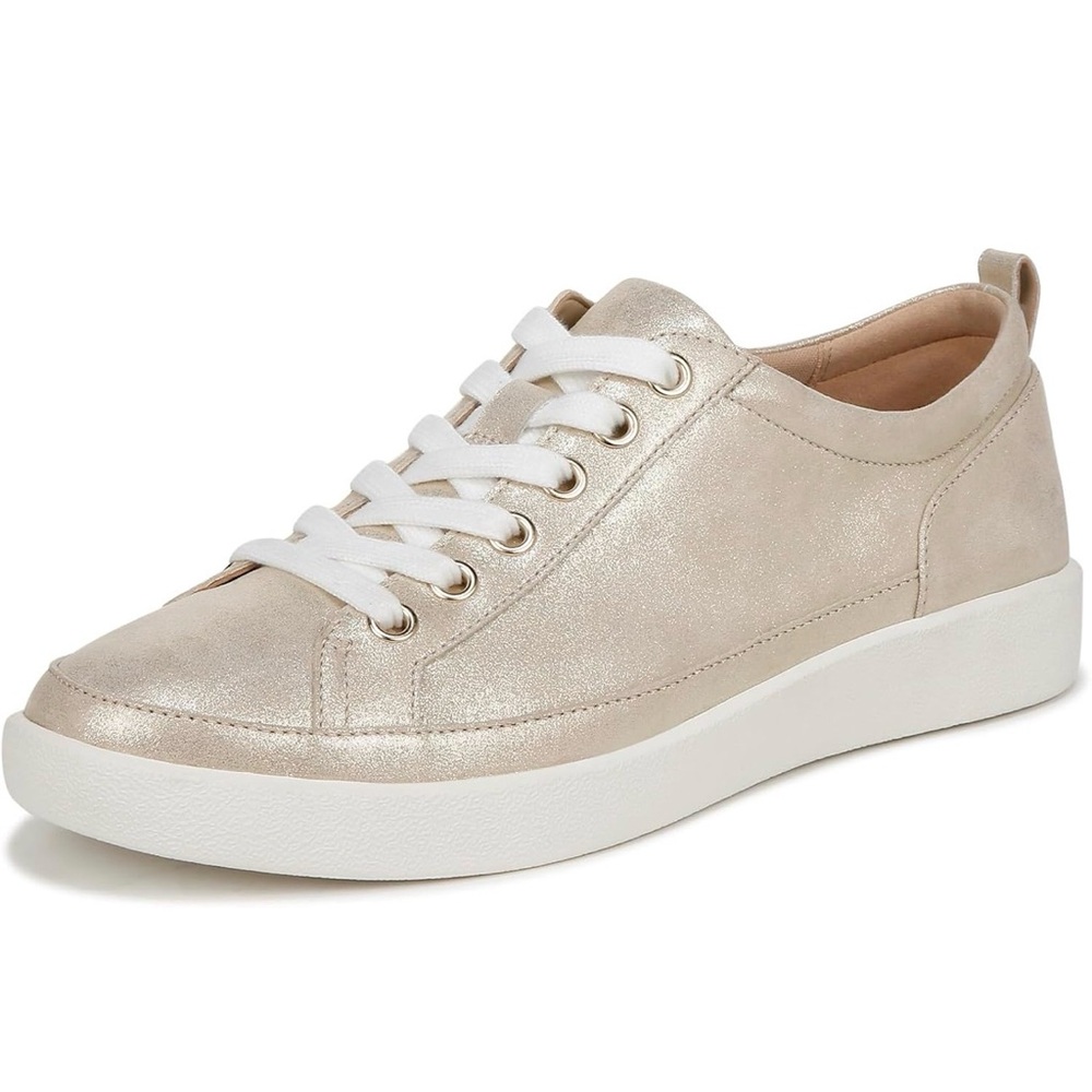 ✨🆕Vionic Winny Gold Lace Up Sneakers, 6W✨ - Picture 11 of 11